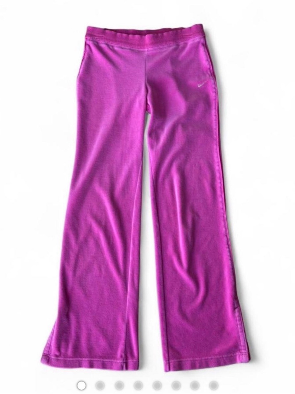 Nike y2k pink velour sweatpants